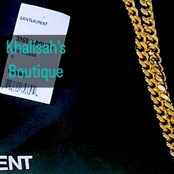 Rare YSL Saint Laurent Monogram Envelope Matelasse Chevron Large Bag MSRP $3,472 - Picture 17 of 17